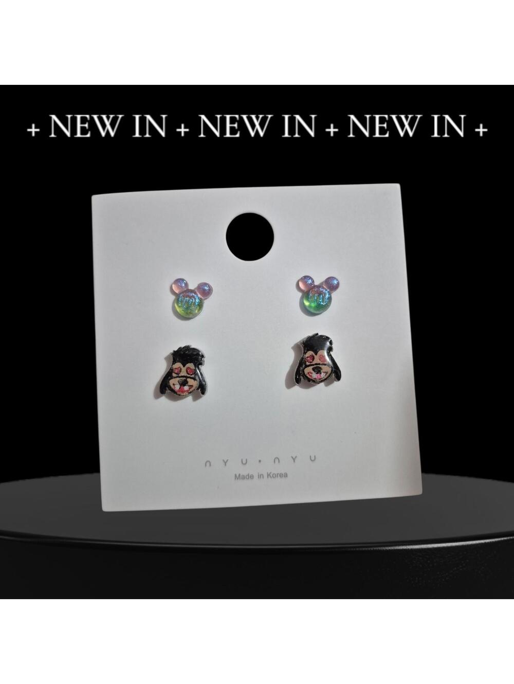 Mickey mouse and max studs